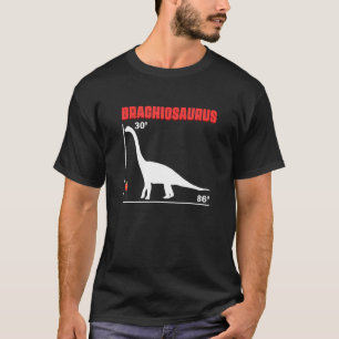 T-shirt Reptile Animal Préhistorique Dinosaure Brachiosaur