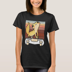 T-shirt Reptile Leopard Gecko Lizard Herpétologie Animaux