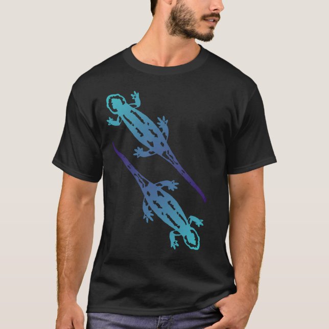 T-shirt Reptiles Salamander Sud-Ouest Lizard (Devant)