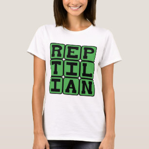 T-shirt Reptilien, Comme Un Reptile