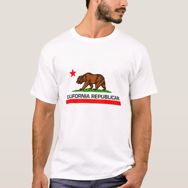 T-shirt Républicain de la Californie (Devant)