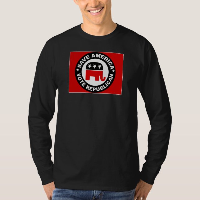 T-SHIRT RÉPUBLICAIN DE VOTE (Devant)