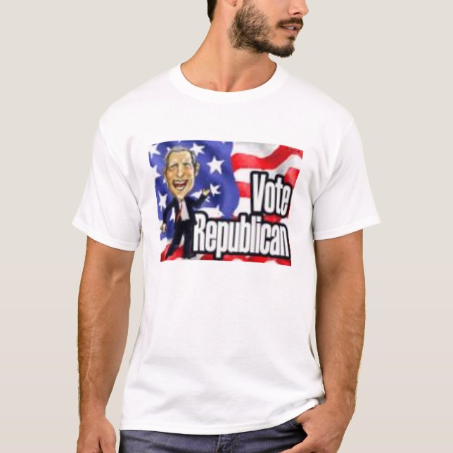 T-shirt Républicain de vote (Devant)