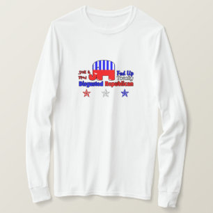 T-shirt Républicain dégoûté - Triomphe noir