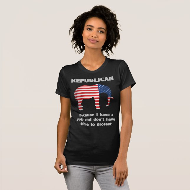 T-shirt Républicain drôle (Devant entier)