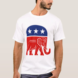 T-shirt 🐘 Républicain Eléphant Conservateur