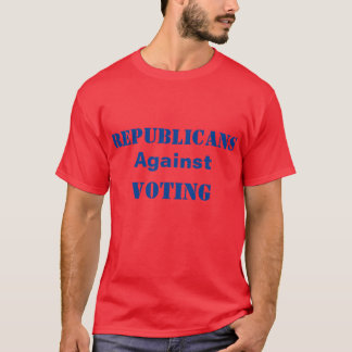 T-shirt Républicains contre le vote
