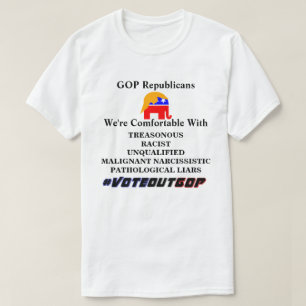 T-shirt Républicains du parti républicain avec qui nous 