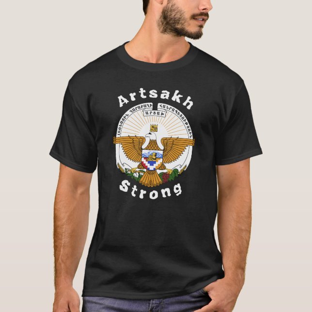 T-shirt République d'Artsakh fort (Devant)