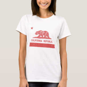 T-shirt République de Californie (Rouge)