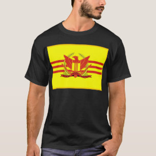 T-shirt République de drapeau de forces militaires du