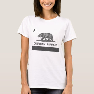 T-shirt République de la Californie (noir)