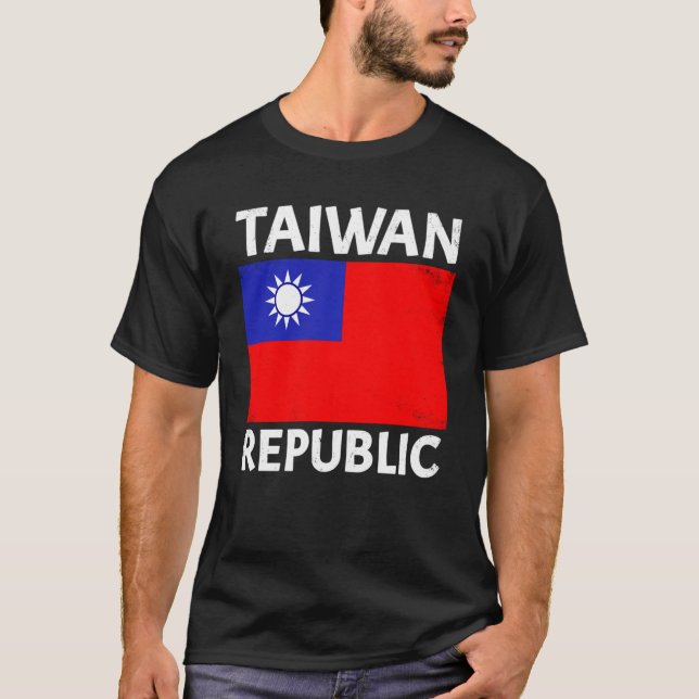 T-shirt République de Taiwan (Devant)