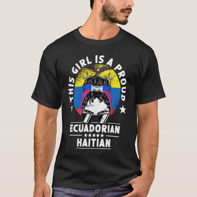 T-shirt République Dominicaine Drapeau Venezuela Grown Fem (Devant)