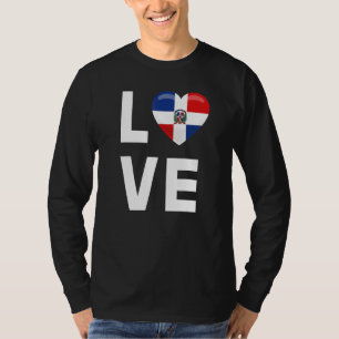 T-shirt République Dominicaine Love République Dominicaine
