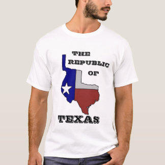 T-shirt République du Texas - customisé
