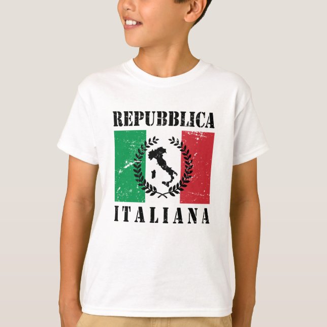 T-shirt République italienne (Devant)