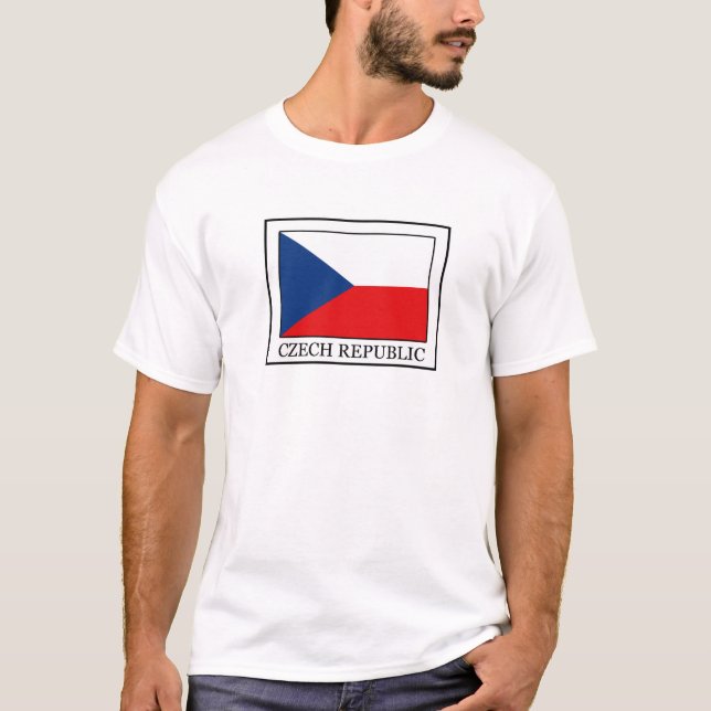T-shirt République tchèque (Devant)