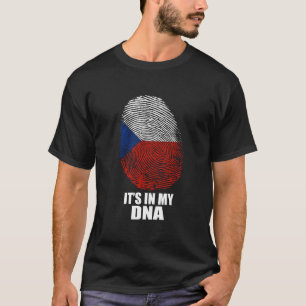 T-shirt république tchèque c'est mon adn