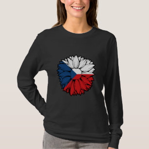 T-shirt République tchèque Drapeau Tournesol Ceska Pride t