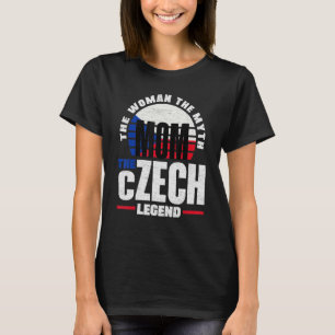 T-shirt République tchèque Tchèque République Tchèque