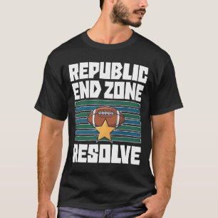 T-SHIRT REPUBLIQUE ZONE DE FIN - FOOTBALL DE LA NOUVELLE-A