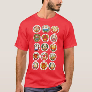 T-shirt Républiques de l'Union soviétique