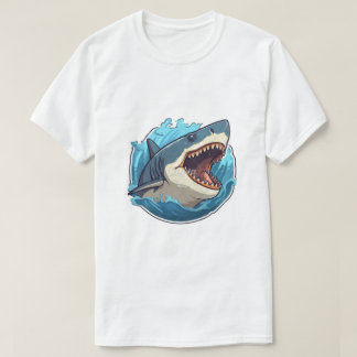 T-shirt requin