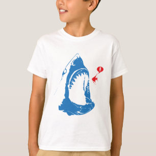 T-shirt Requin affamé
