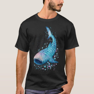 T-shirt Requin baleine fille vintage