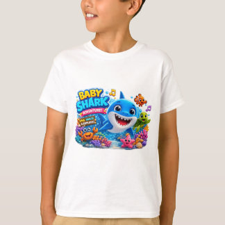 T-shirt requin bébé