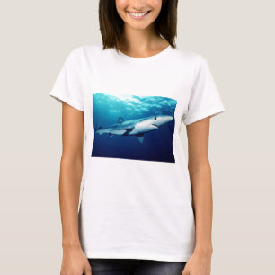 T-shirt Requin bleu
