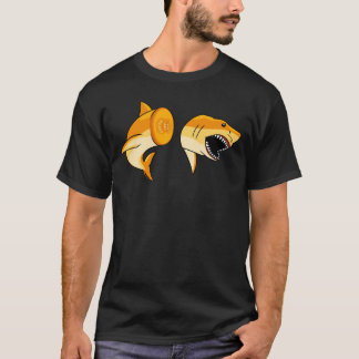 T-shirt Requin citrouille