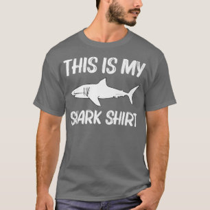T-shirt Requin cool Pour Hommes Femmes Grand Blanc Megalod