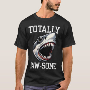 T-shirt Requin cool Totalement Jaw-Une Plage De Requin Drô