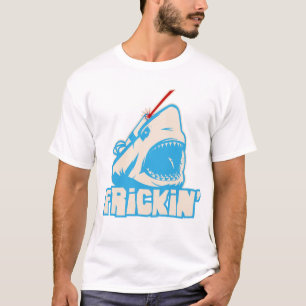 T-shirt Requin de Frickin avec un Frickin à rayon laser