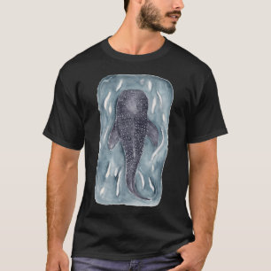 T-shirt Requin de taille baleine