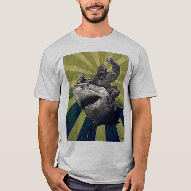 T-shirt Requin d'équitation (Devant)