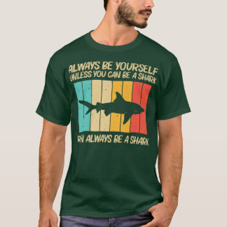 T-shirt Requin Drôle Pour Hommes Femmes Tigre À Tête De Ma