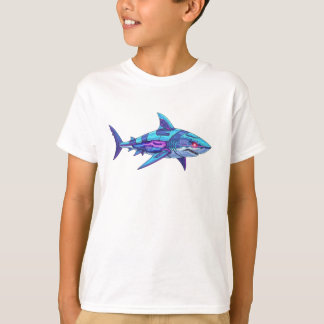 T-shirt Requin Électrique