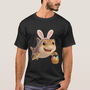 T-shirt Requin léopard de Pâques