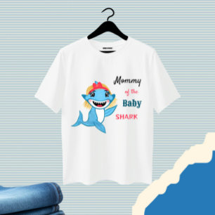 T-shirt Requin maman