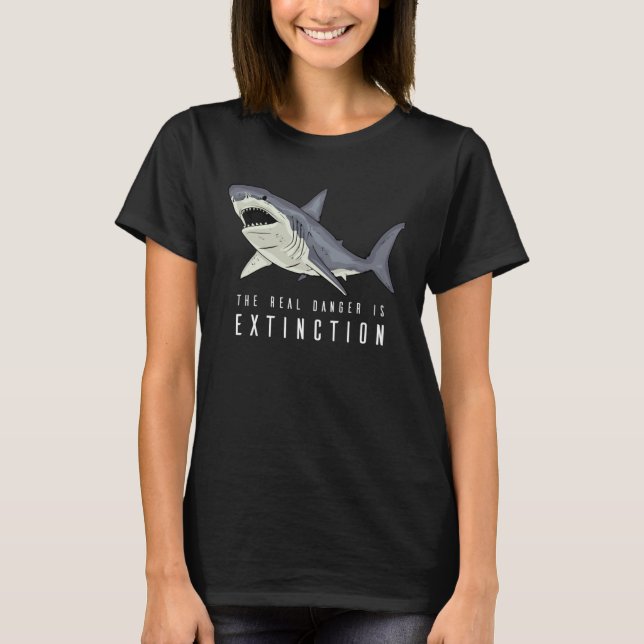 T-shirt Requin Mégalodon Requin Préhistorique Haifisch Sh (Devant)