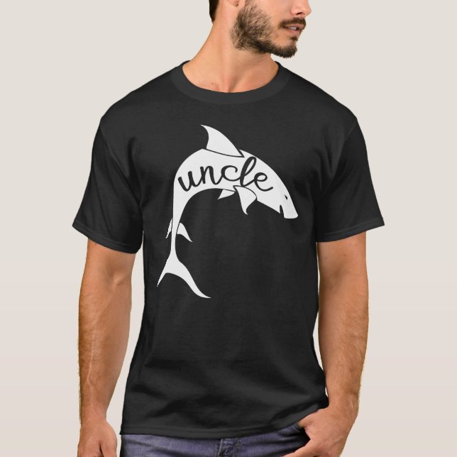 T-shirt requin oncle (Devant)
