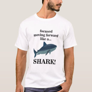 T-shirt Requin Orienté Vers L'Avant Comme Un Requin