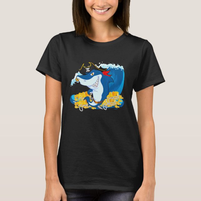 T-shirt Requin pirate (Devant)