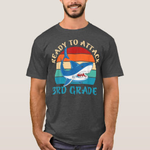T-shirt Requin prêt à attaquer les garçons de Sunset de 3e