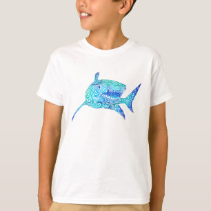 T-shirt Requin tourbillonnant