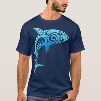 T-shirt Requin tribal Hawaii Mano