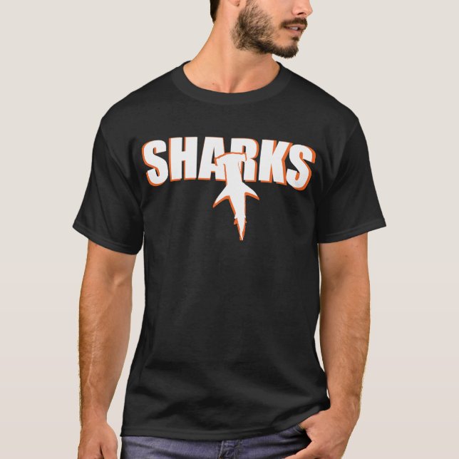 T-shirt Requins ! (Devant)